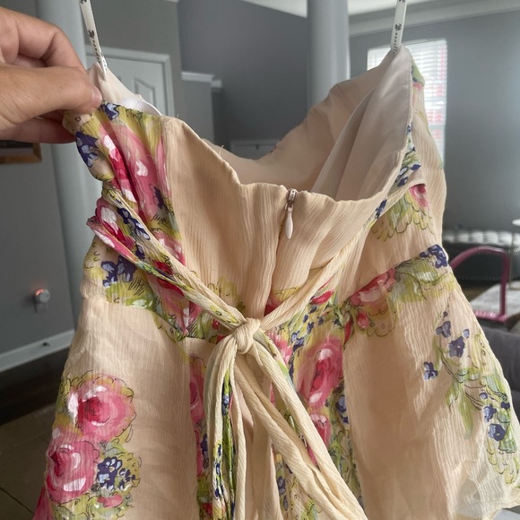 Nanette Lepore size 8 floral corseted top size 8 - Picture 2 of 3